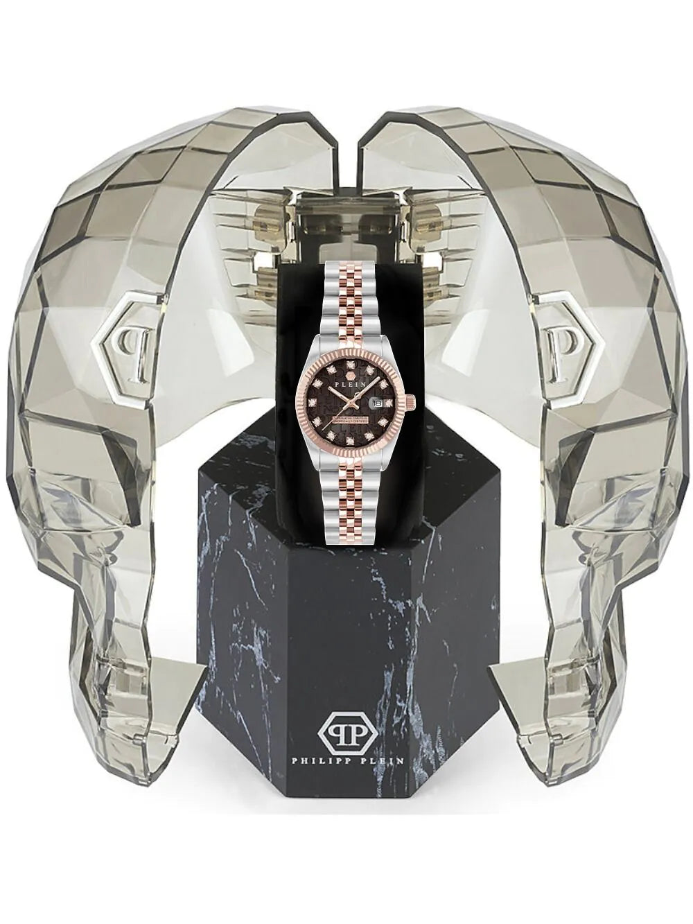 Philipp Plein PWNFA0625 Ladies Watch Date Superlative 28mm 5ATM