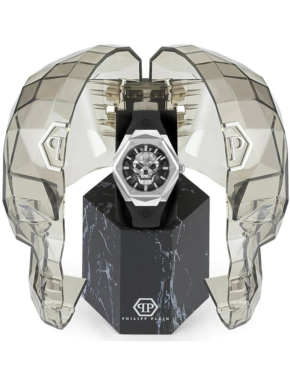 Philipp Plein PWPWA0124 Mens Watch The $kull Spikes 46mm 5ATM
