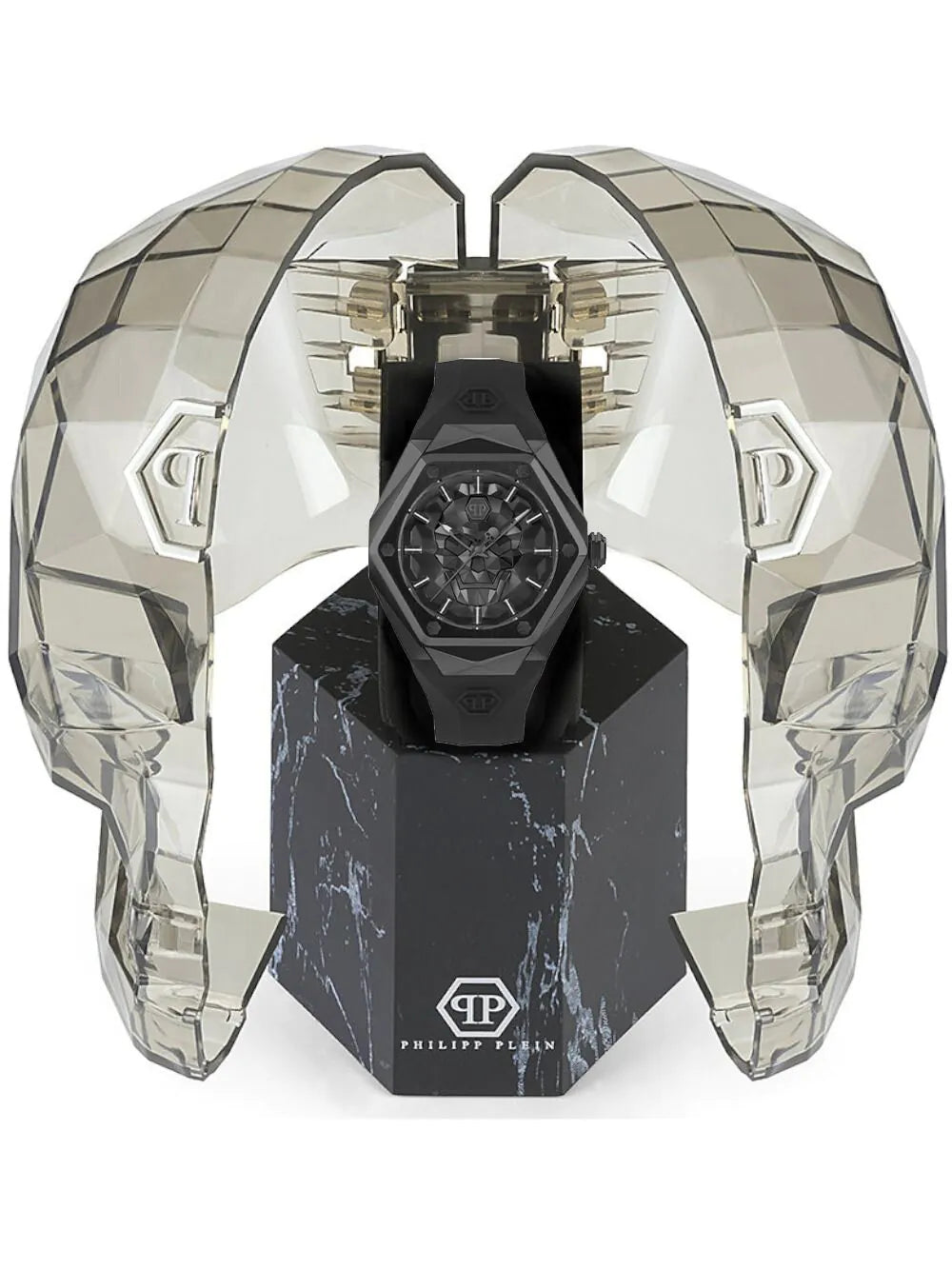 Philipp Plein PWPWA0324 Mens Watch The $kull Spikes 46mm 5ATM