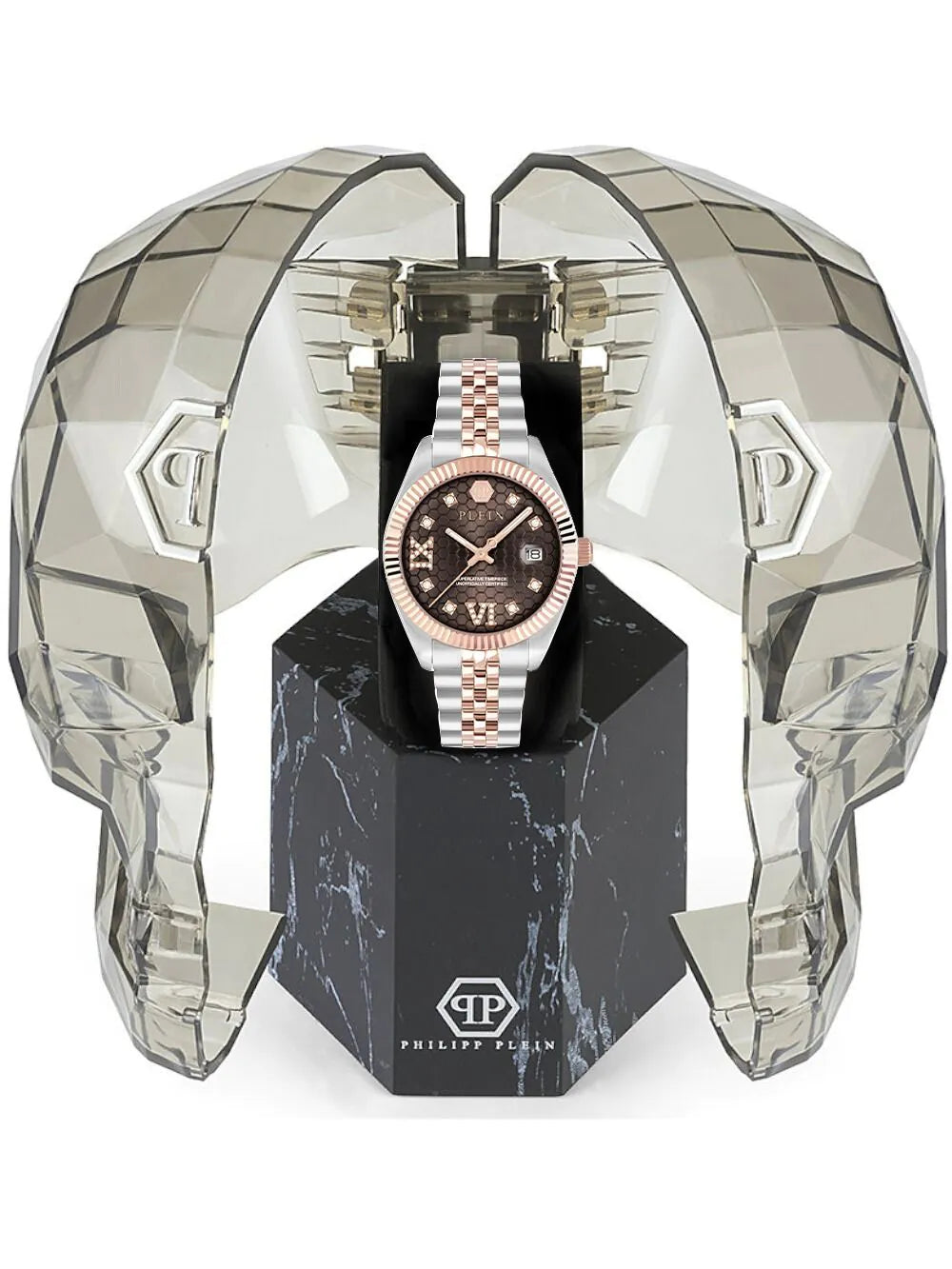 Philipp Plein PWYFA0325 Ladies Watch Date Superlative 34mm 5ATM