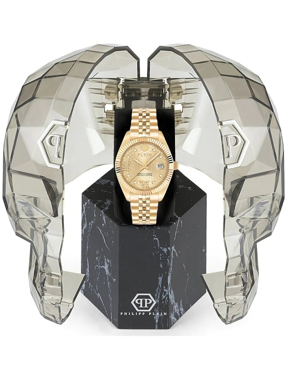 Philipp Plein PWYFA0425 Ladies Watch Date Superlative 34mm 5ATM