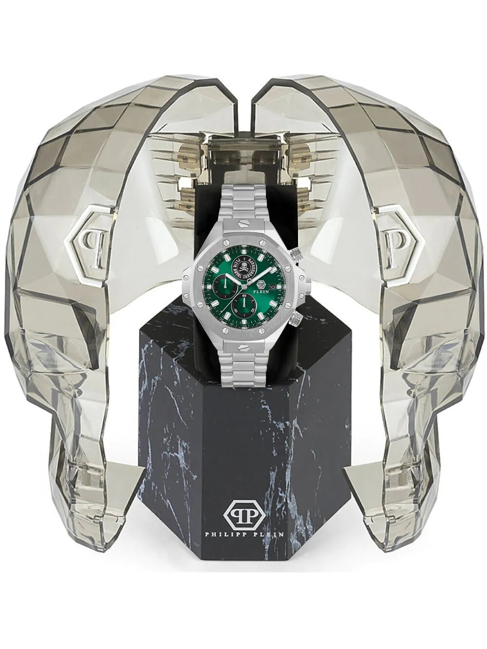 Philipp Plein PWLFA0425 Mens Watch Plein Chrono Royal 46mm 5ATM