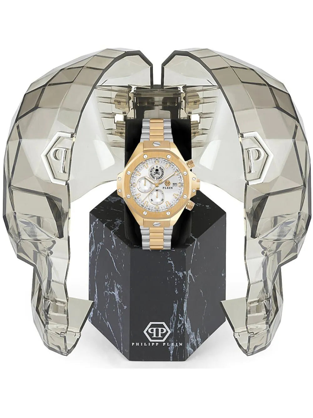 Philipp Plein PWLFA0525 Mens Watch Plein Chrono Royal 46mm 5ATM
