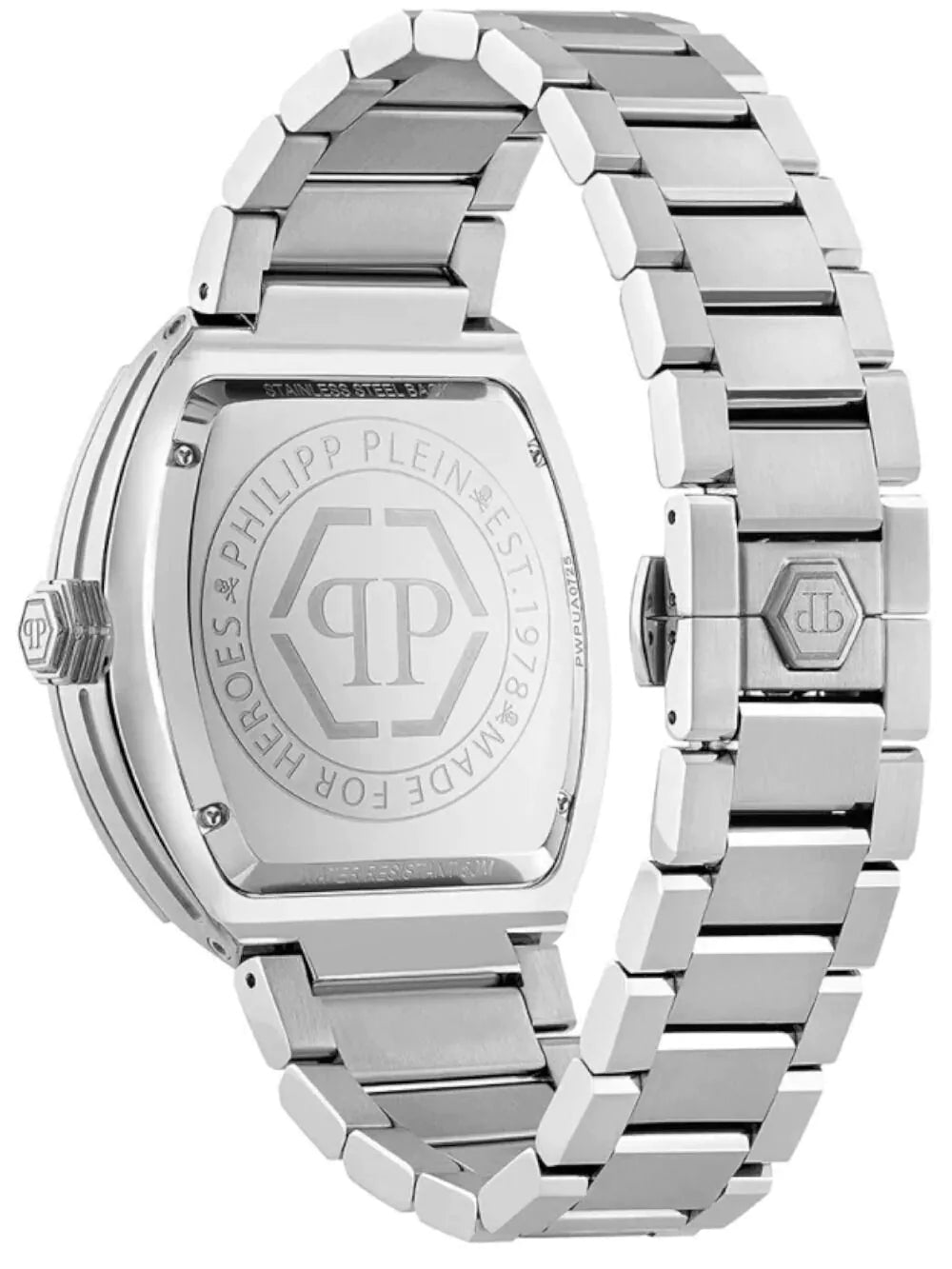 Philipp Plein PWPUA0725 Mens Watch The Hexagon Phantom 44mm 5ATM