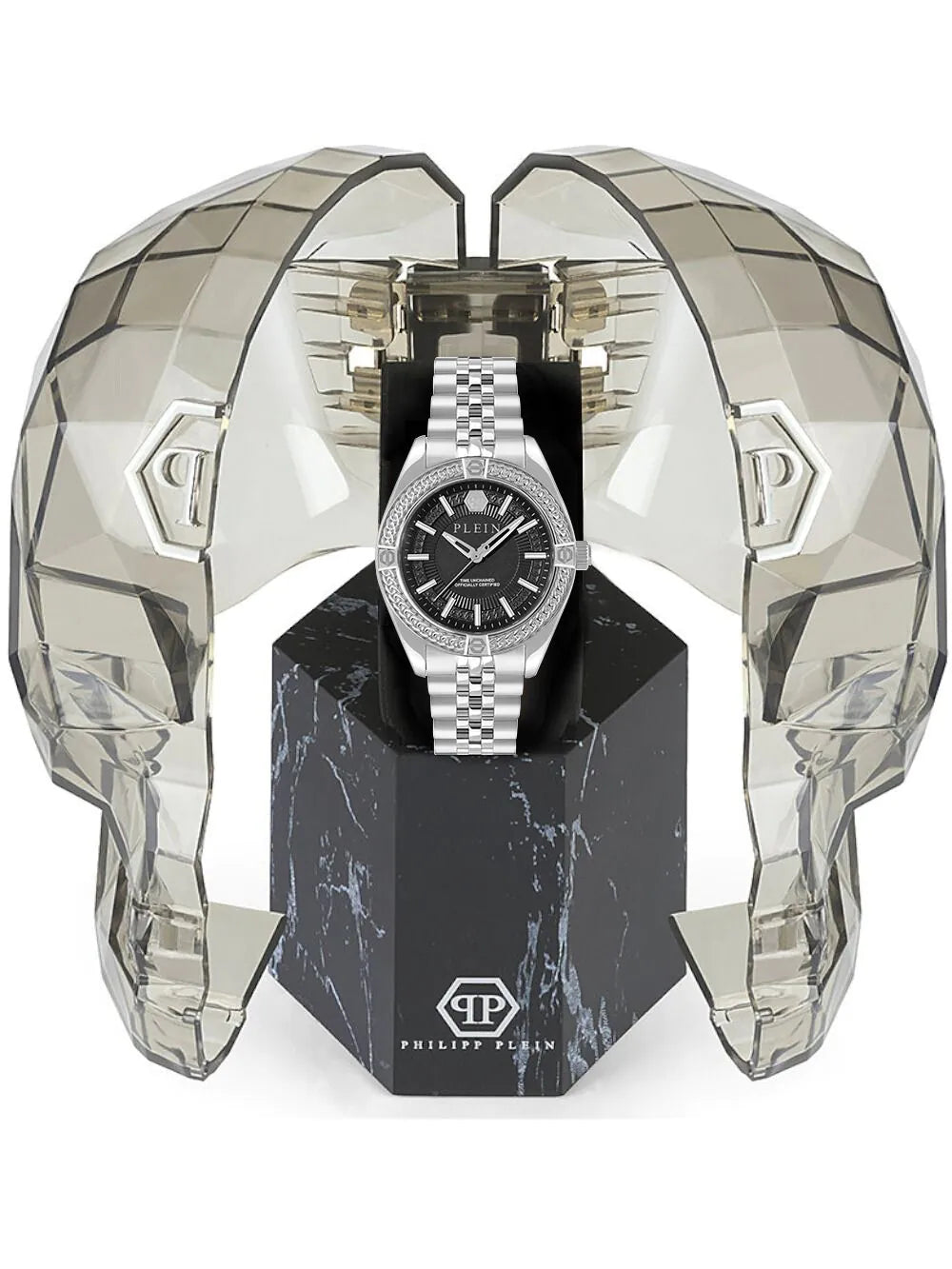Philipp Plein PWZFA0125 Mens Watch Plein Icon Chain 43mm 5ATM
