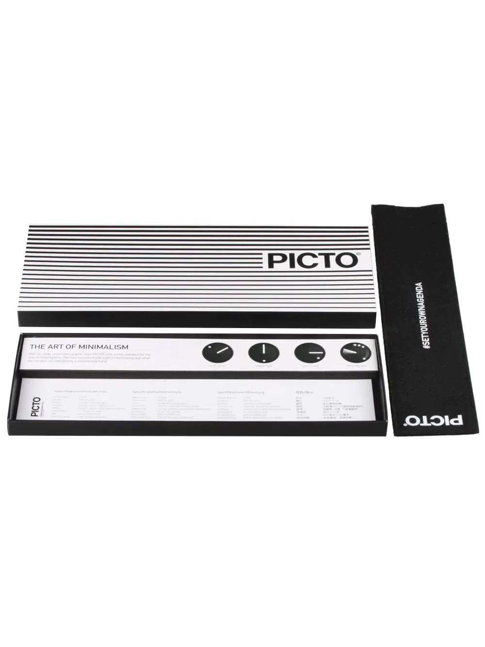 PICTO 43393-0520S Unisex Watch Midnight Blue 40mm 5ATM