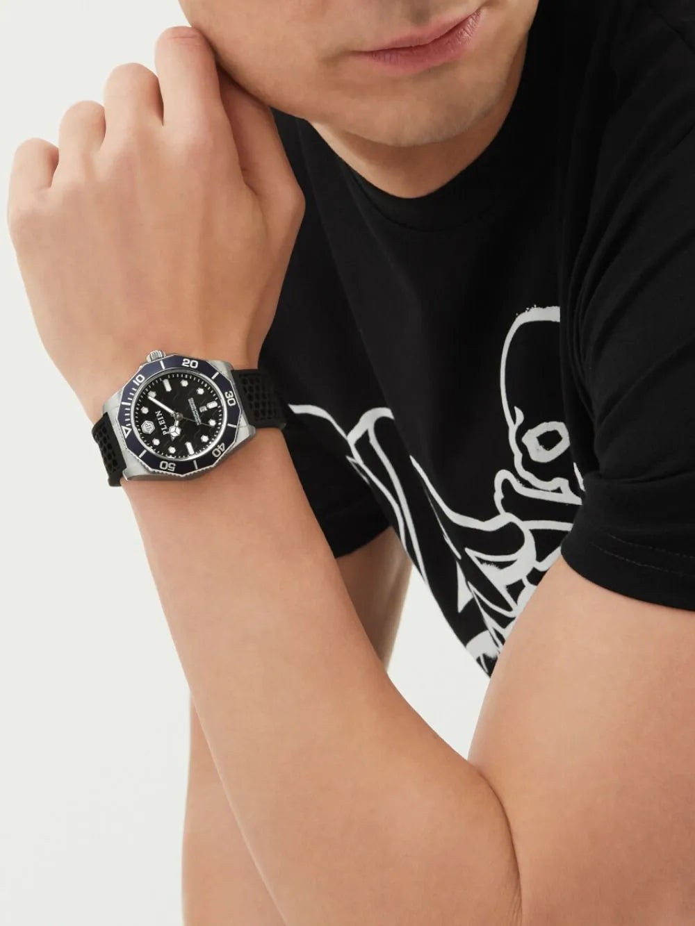 Philipp Plein PW2GA0126 Mens Watch Aquastorm 44mm 5ATM