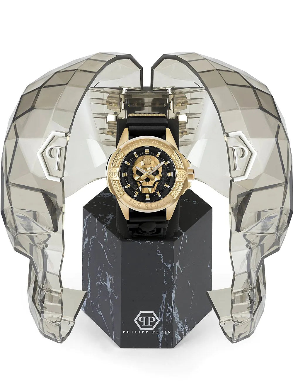 Philipp Plein PWAAA0221 The $kull Mens Watch 44mm 5ATM