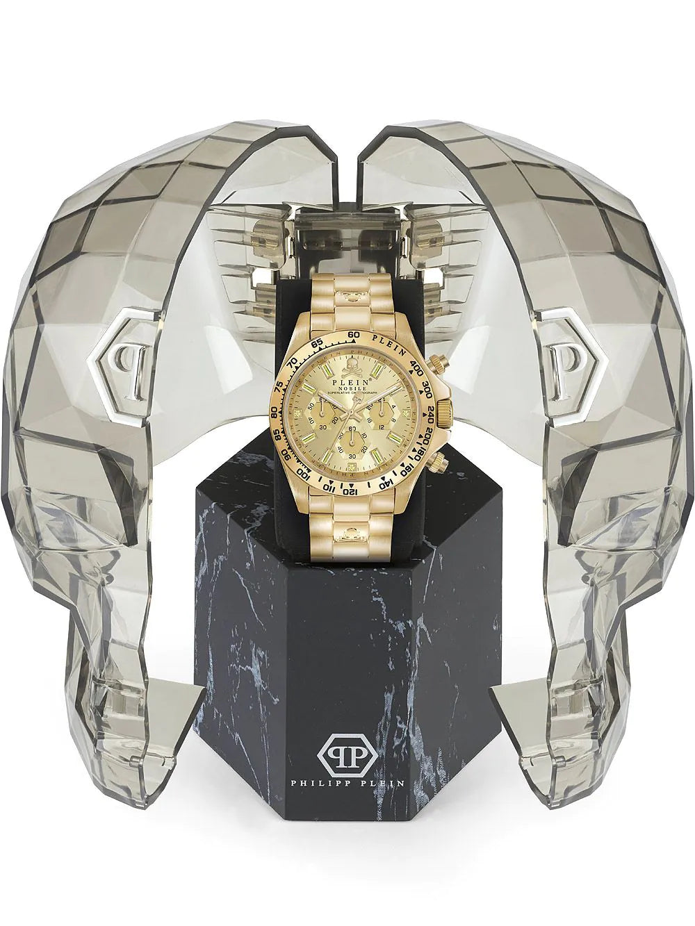 Philipp Plein PWCAA1121 Nobile Wonder Chronograph Mens Watch 43mm 5ATM