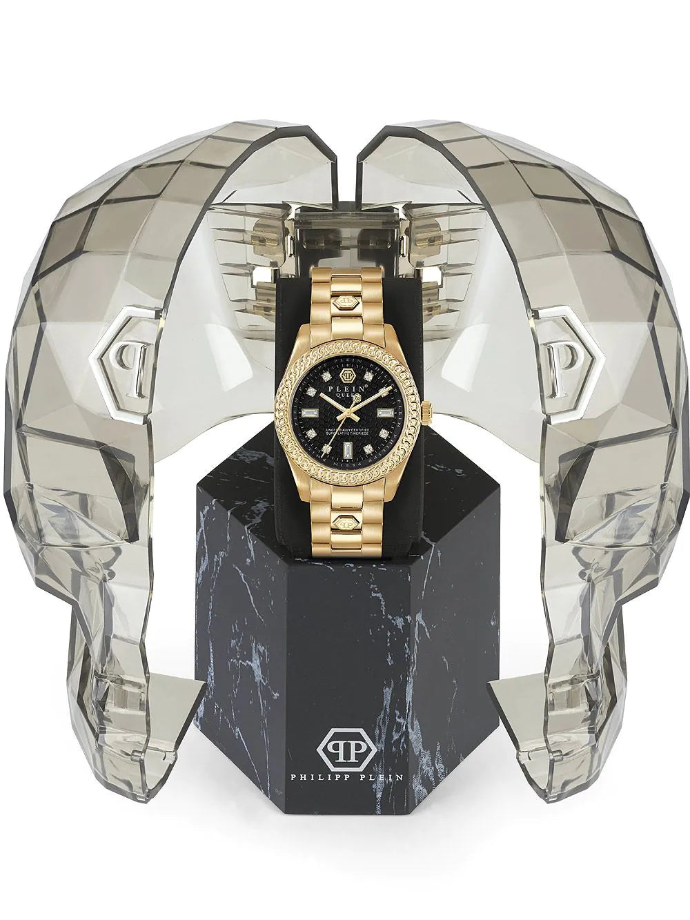 Philipp Plein PWDAA0621 Queen Crystal Ladies Watch 36mm 5ATM