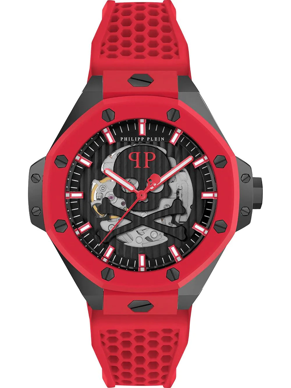 Philipp Plein PWPFA0524 Mens Watch Skeleton Royal Automatic 46mm 5ATM