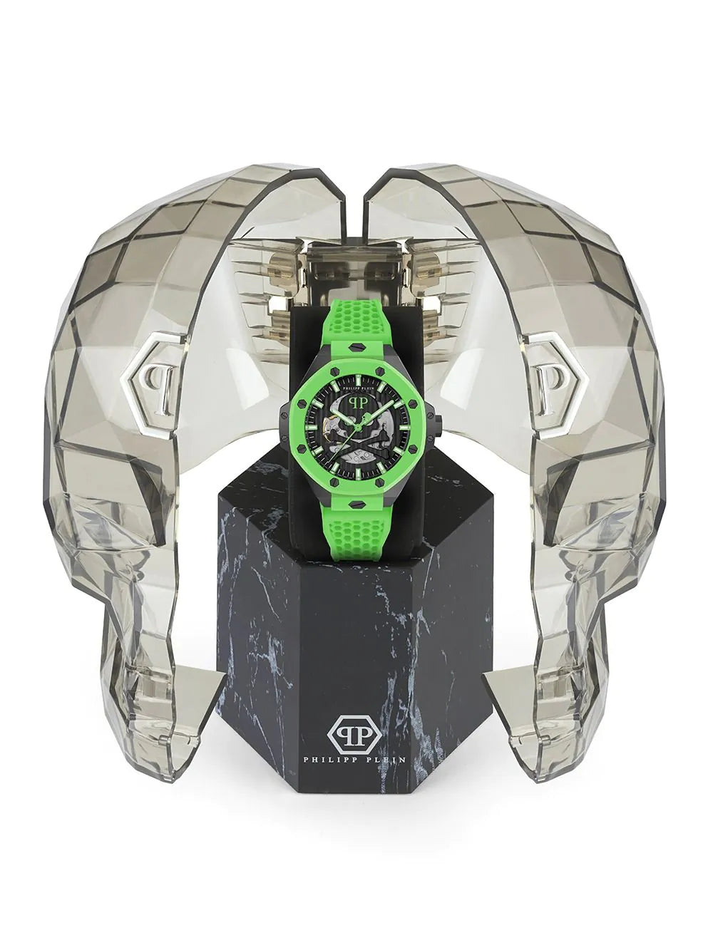 Philipp Plein PWPFA0624 Mens Watch Skeleton Royal Automatic 46mm 5ATM