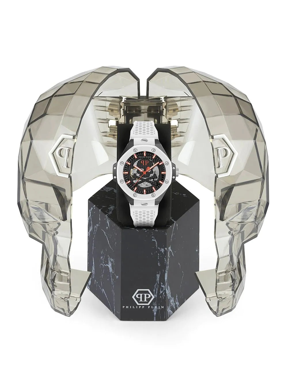 Philipp Plein PWPFA0724 Mens Watch Skeleton Royal Automatic 46mm 5ATM