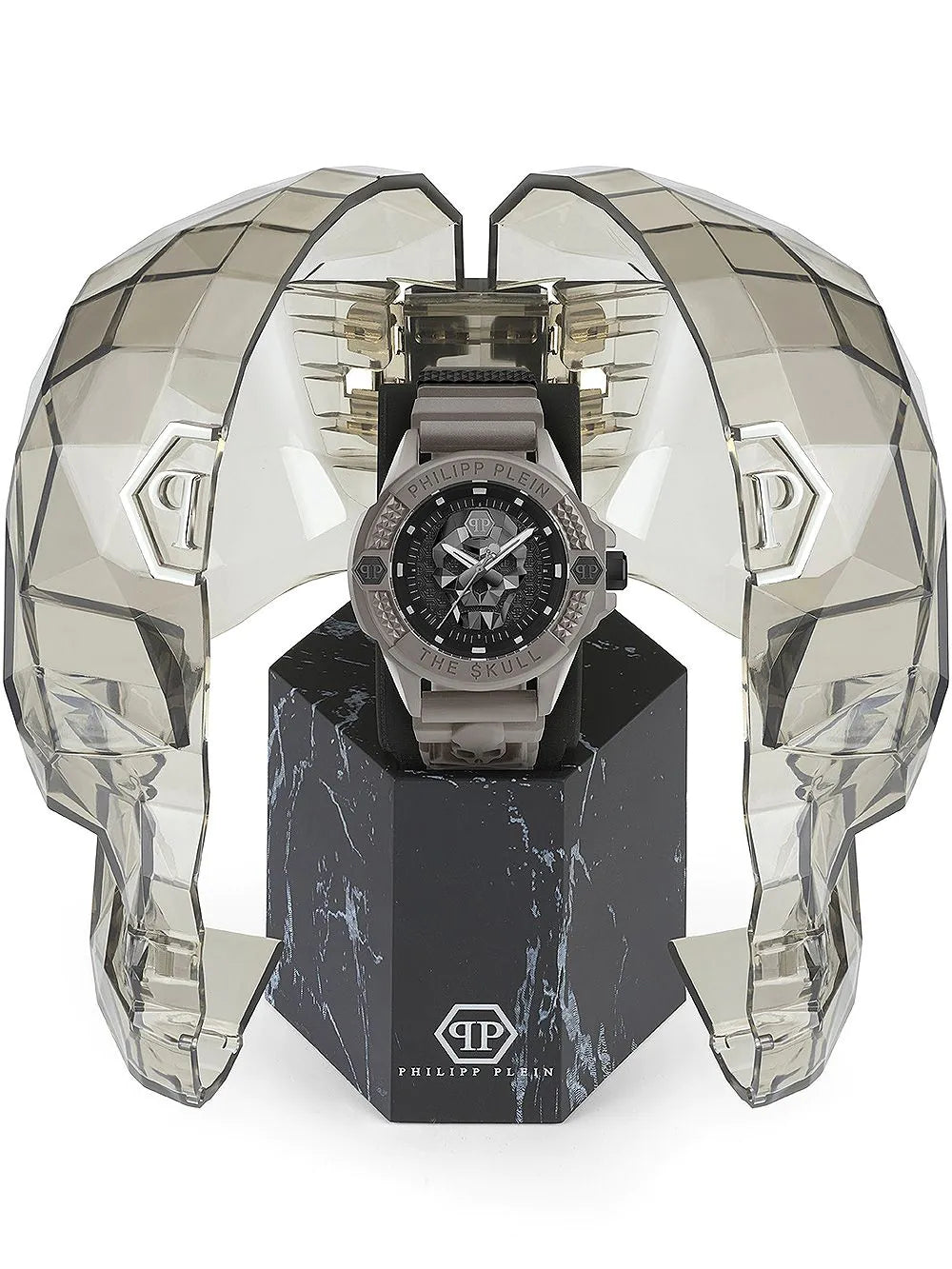 Philipp Plein PWUBA0323 The $kull Ecoceramic Mens Watch 44mm 5ATM