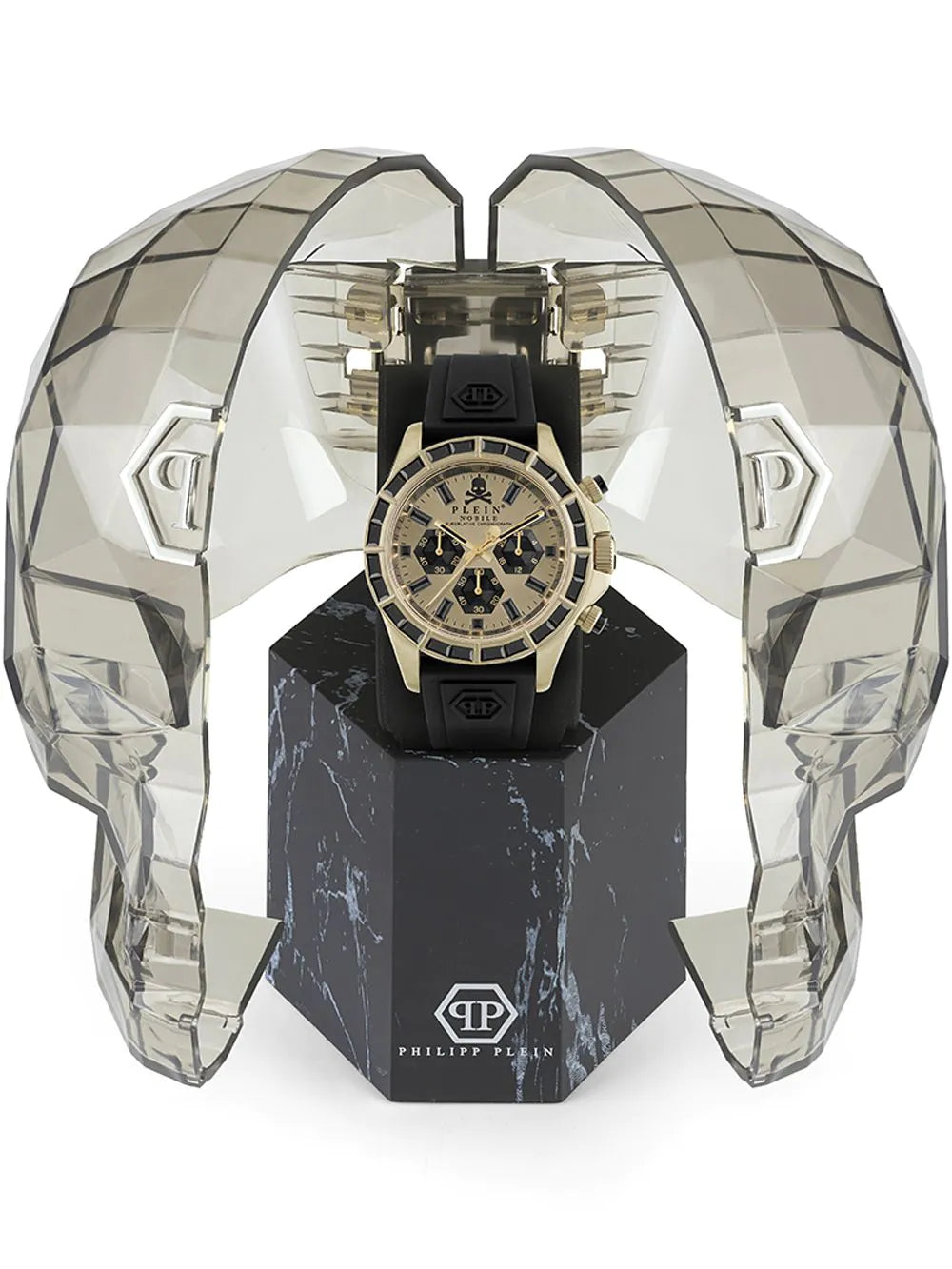 Philipp Plein PWVAA0223 Street Couture Chronograph Mens Watch 43mm 5ATM