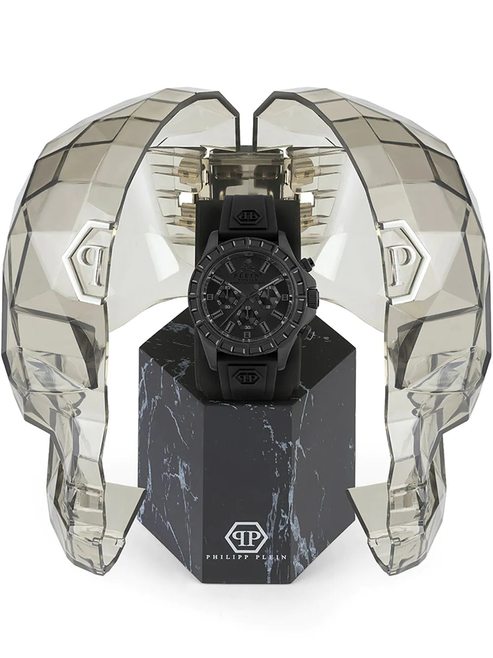 Philipp Plein PWVAA0423 Street Couture Chronograph Mens Watch 43mm 5ATM
