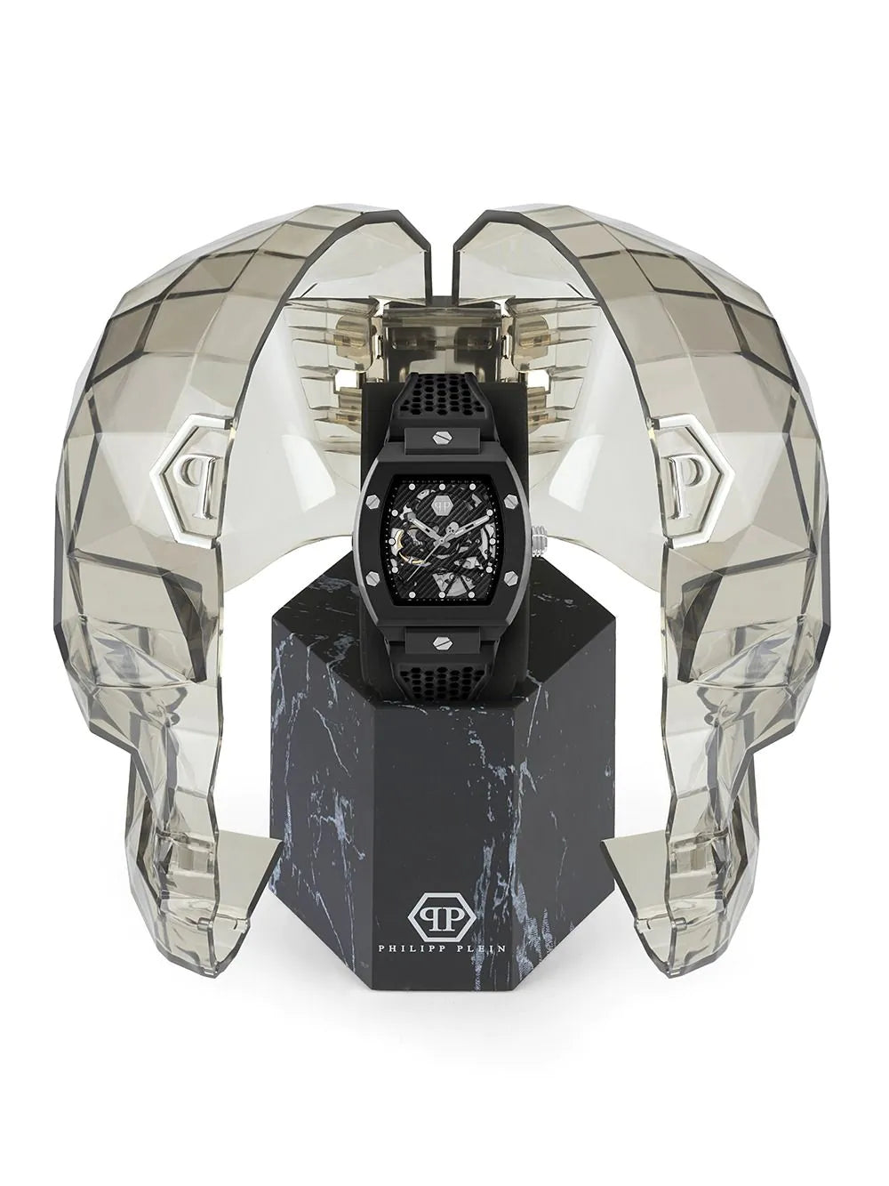 Philipp Plein PWVBA0423 Mens Watch The Skeleton Automatic 44mm 5ATM