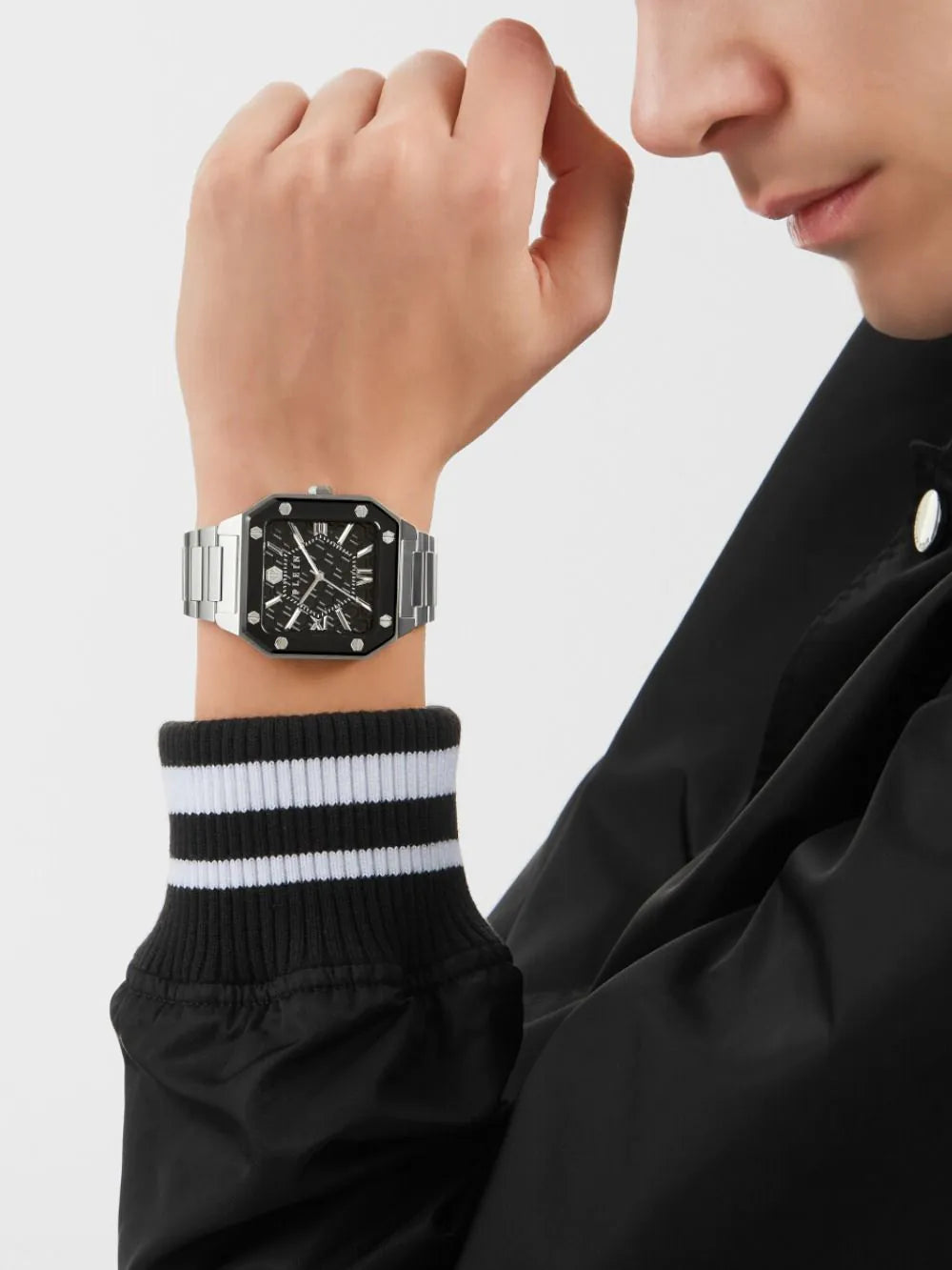 Philipp Plein PWYGA0226 Mens Watch Plein Edge 42mm 5ATM