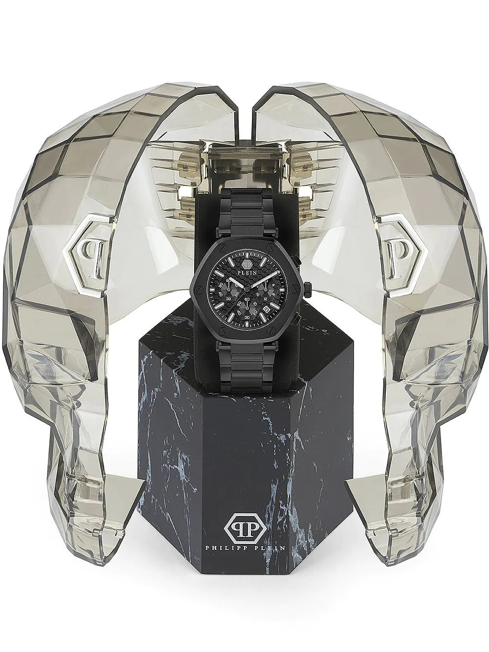 Philipp Plein PWZBA0623 The Hexagon Chronograph Unisex Watch 42mm 5ATM