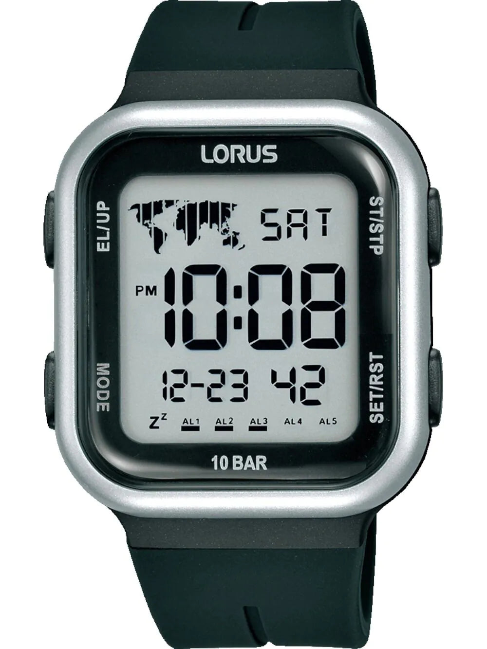 Lorus R2351PX9 Mens Watch Digital Chronograph 38mm 10ATM