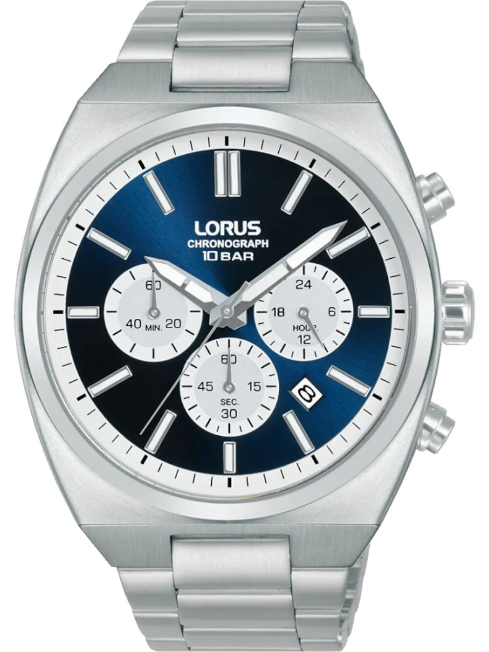Lorus RT363KX9 Mens Watch Sports Chronograph 43mm 10ATM