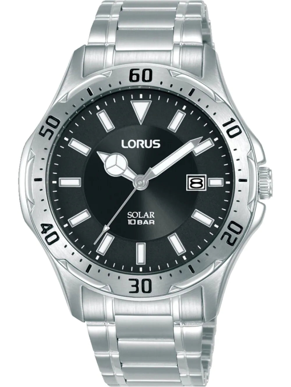 Lorus RX395AX9 Mens Watch Solar 42mm 10ATM