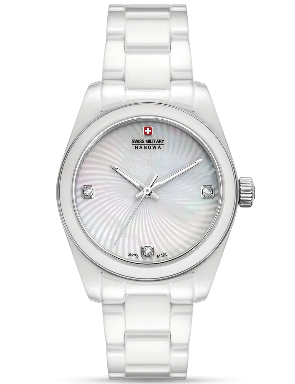 Swiss Military Hanowa SMWLG0005101 Ladies Watch Swiss Recruit Lady Ceramic 32mm 5ATM