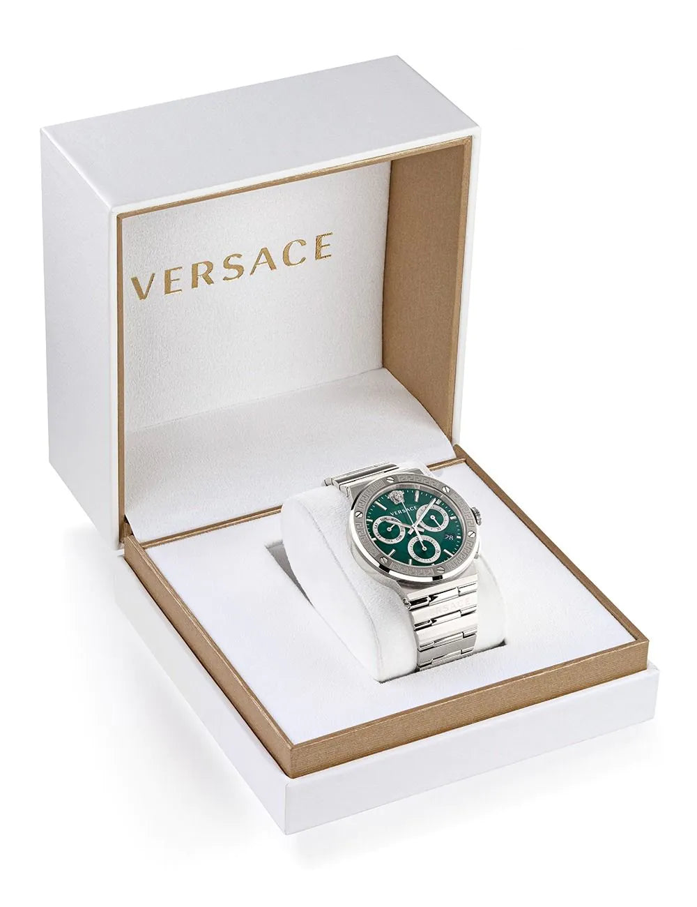 Versace VEZ900121 Mens Watch Greca Collection Chrono 43mm 5ATM