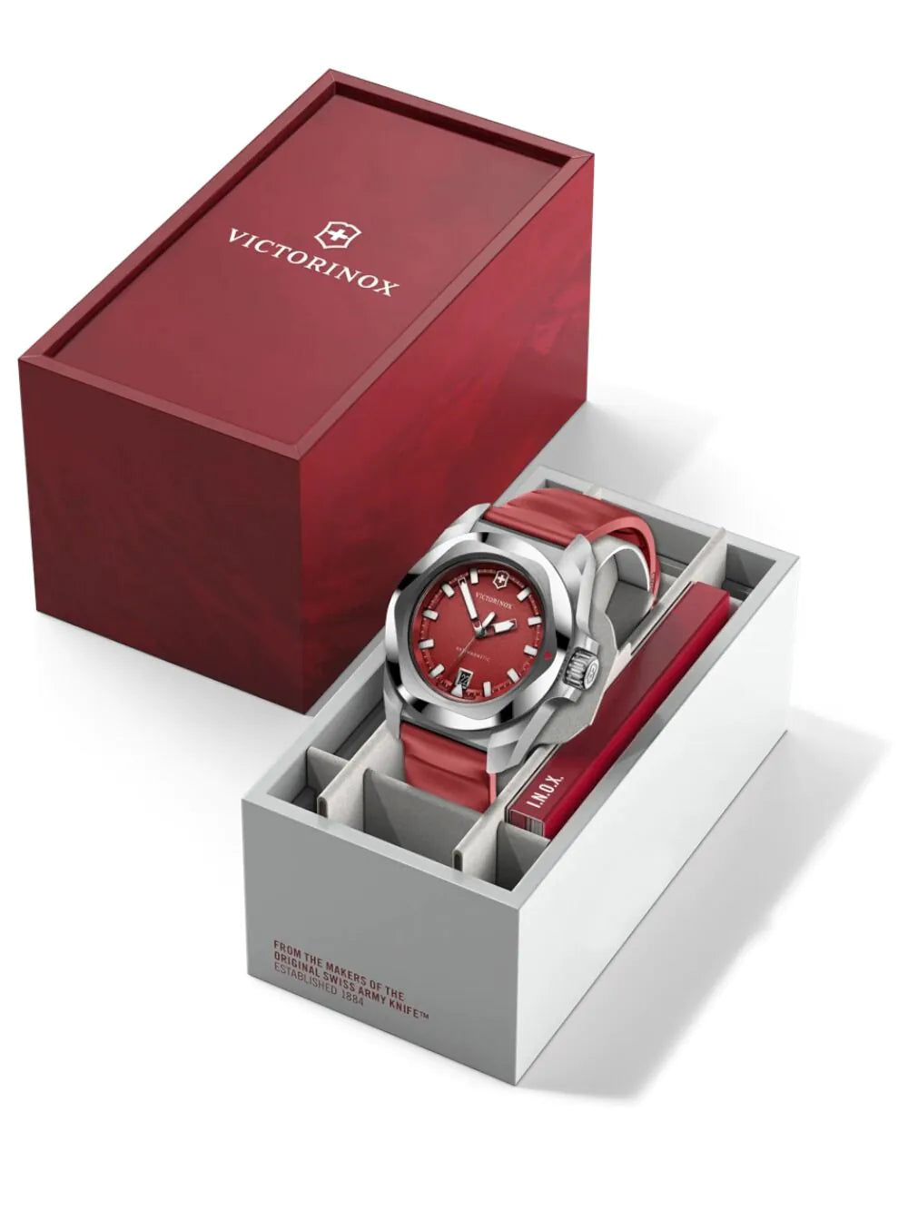 Victorinox 242029 Mens Watch I.N.O.X. Quartz 41mm 20ATM