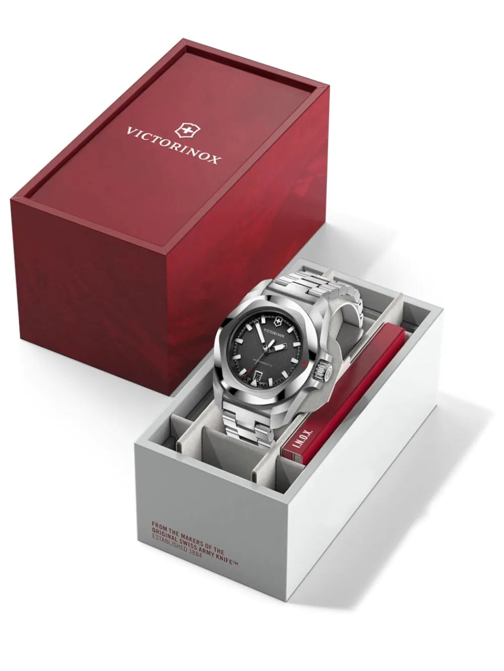 Victorinox 242030 Mens Watch I.N.O.X. Quartz 41mm 20ATM