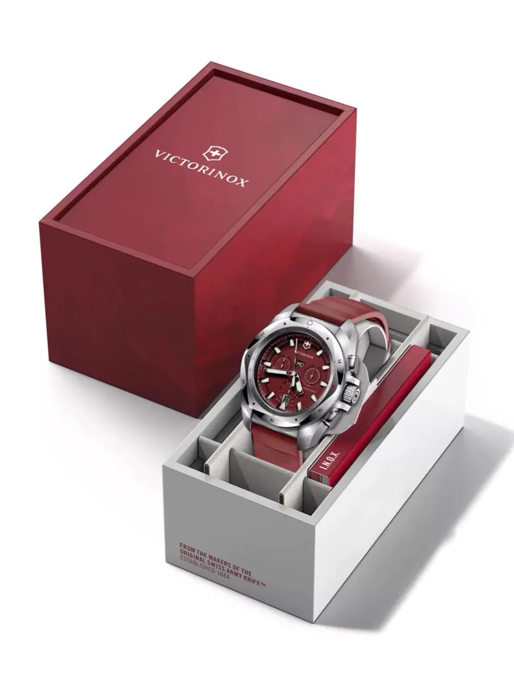 Victorinox 241986 Mens Watch I.N.O.X Chronograph 43mm 20ATM