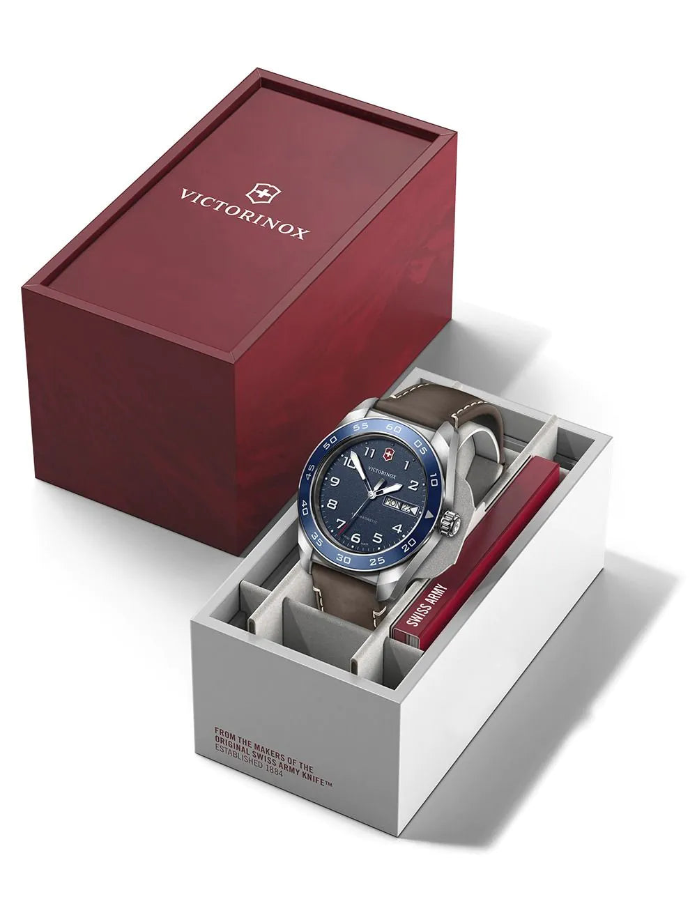Victorinox 242040 Mens Watch Swiss Army 42mm 10ATM