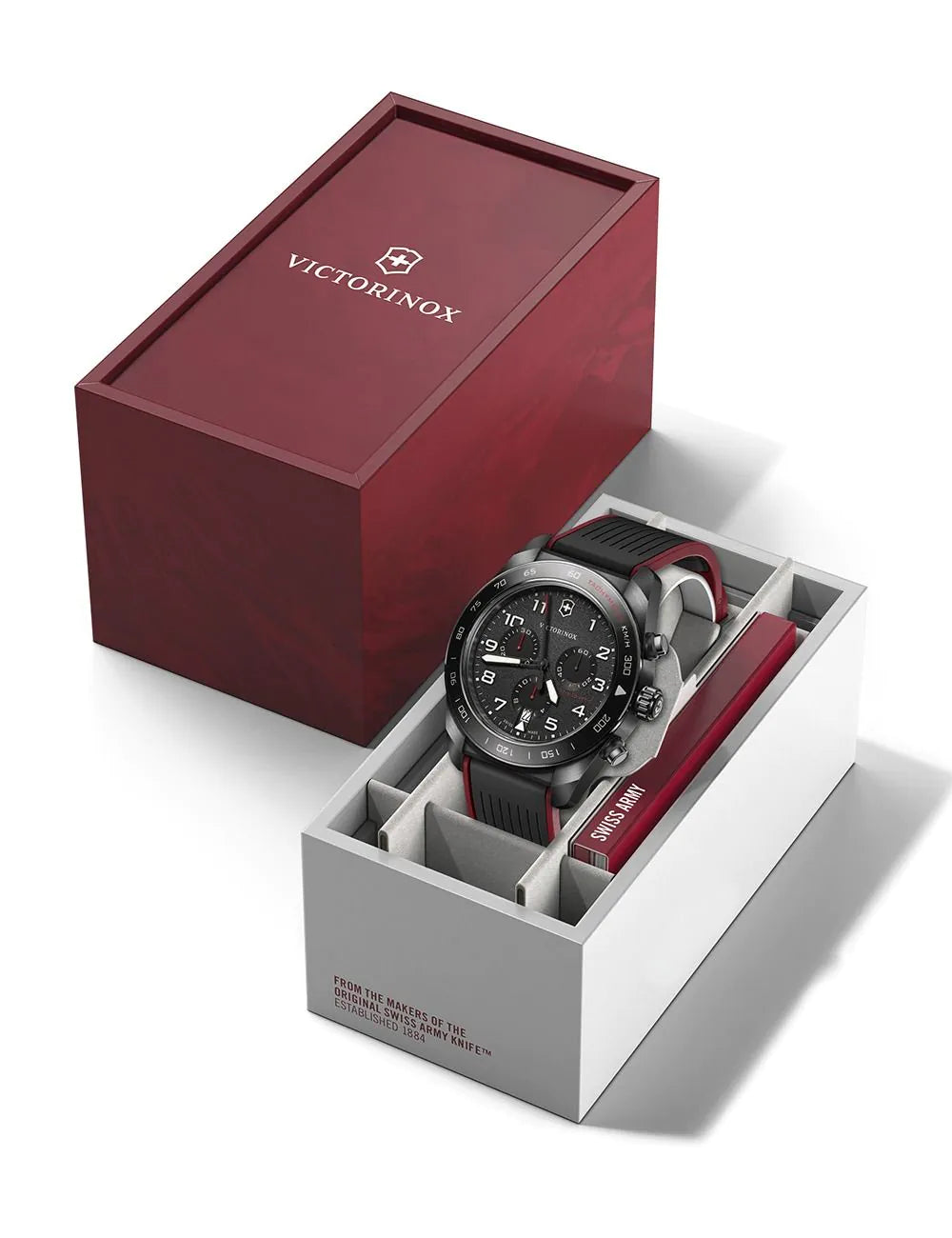 Victorinox 242051 Mens Watch Swiss Army Chrono 42mm 10ATM