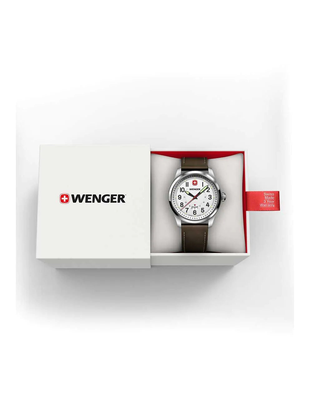 Wenger 01.0541.120 Mens Watch Terragraph 43mm 10ATM