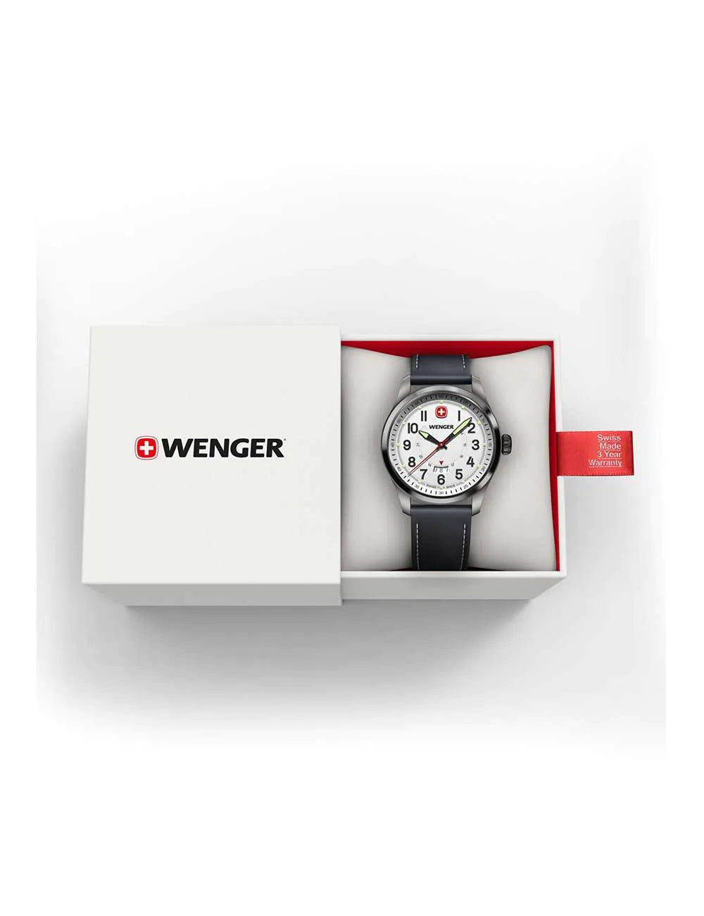 Wenger 01.0541.126 Mens Watch Terragraph 43mm 10ATM
