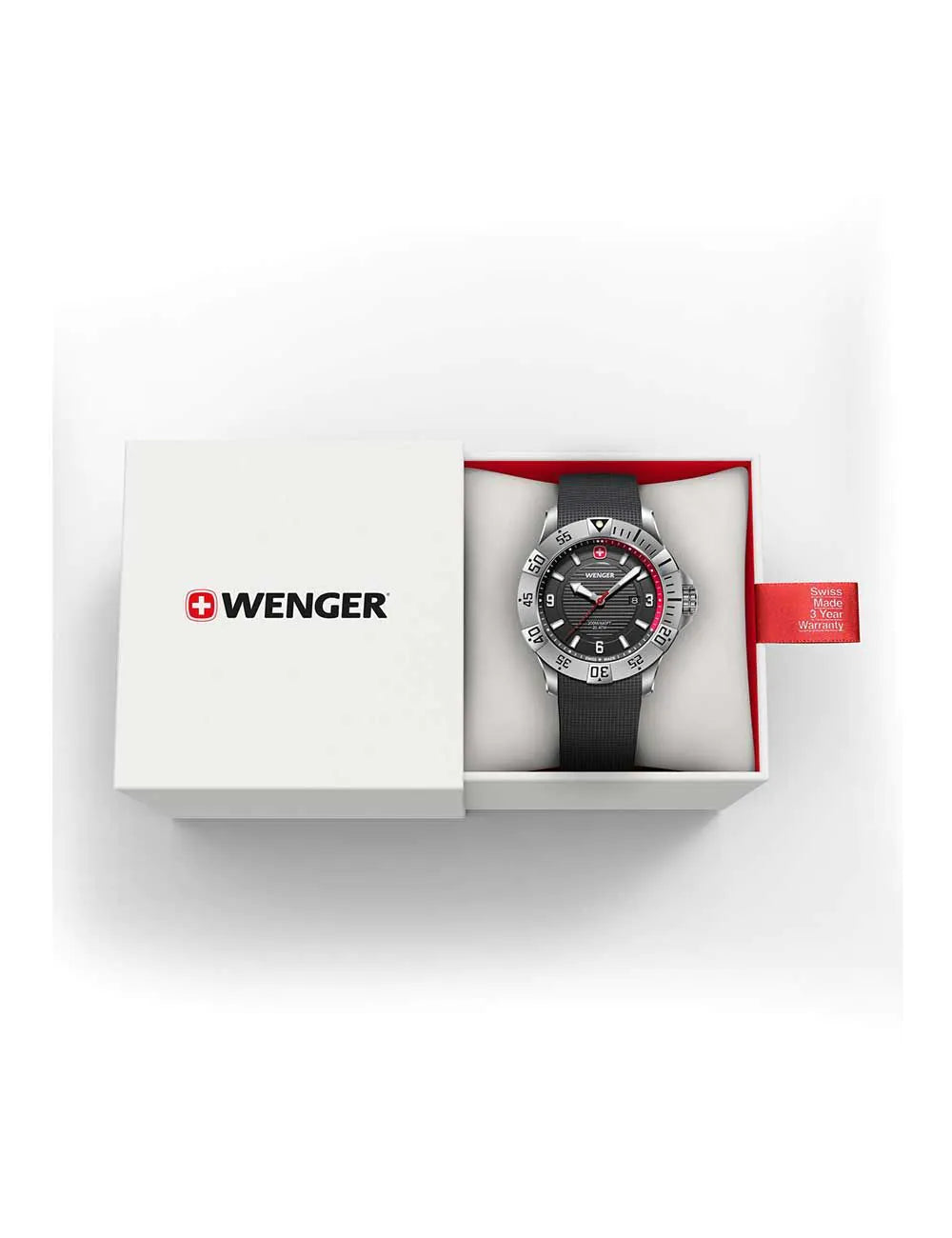 Wenger 01.0641.138 Mens Watch Seaforce 43mm 20ATM