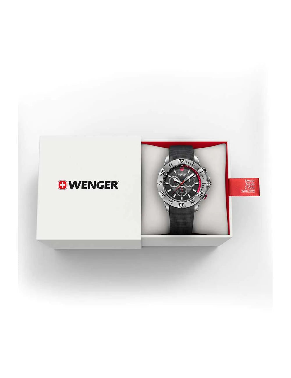 Wenger 01.0643.122 Mens Watch Seaforce Chronograph 43mm 20ATM
