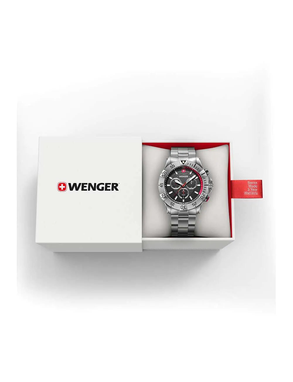 Wenger 01.0643.123 Mens Watch Seaforce Chronograph 43mm 20ATM