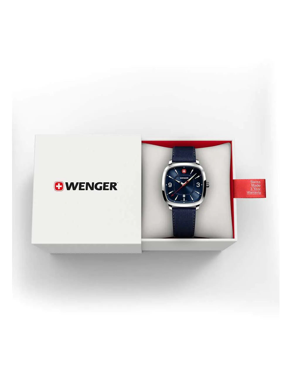 Wenger 01.1921.109 Mens Watch Vintage Sport 37mm 5ATM