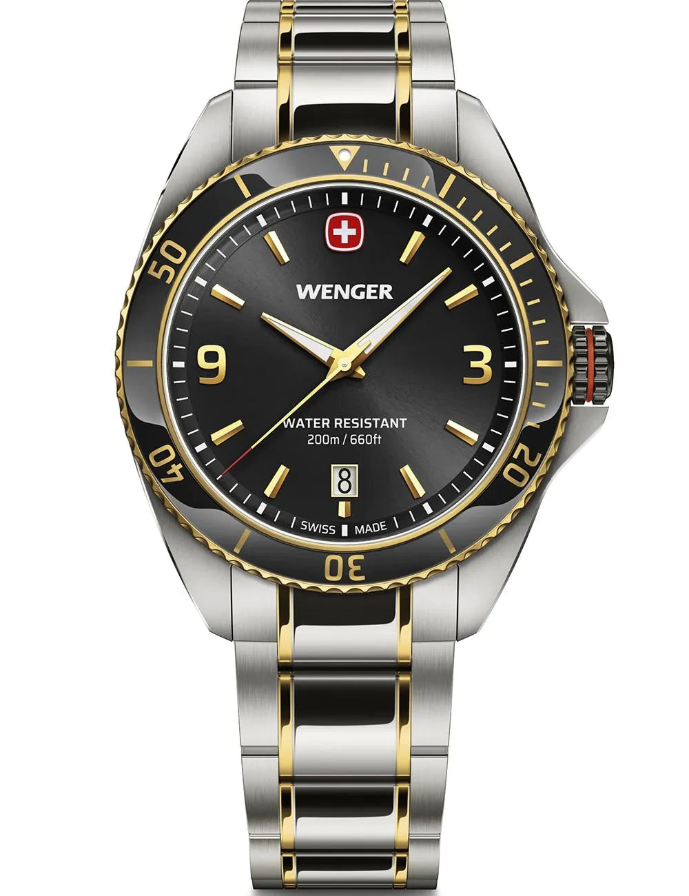 Wenger 01.2031.104 Mens watch Ececutive 40mm 20ATM