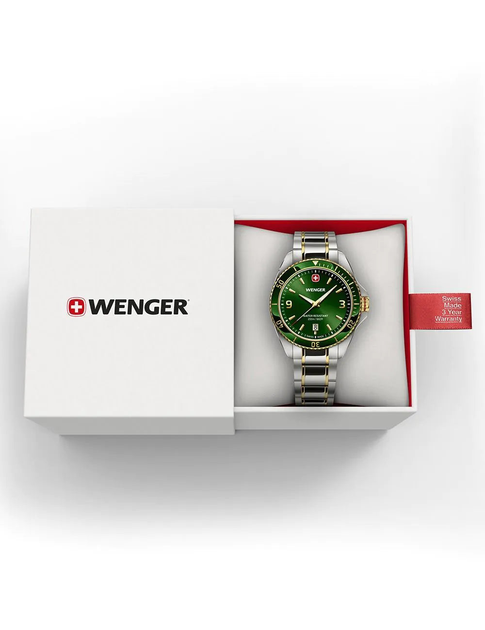 Wenger 01.2031.105 Mens watch Ececutive 40mm 20ATM