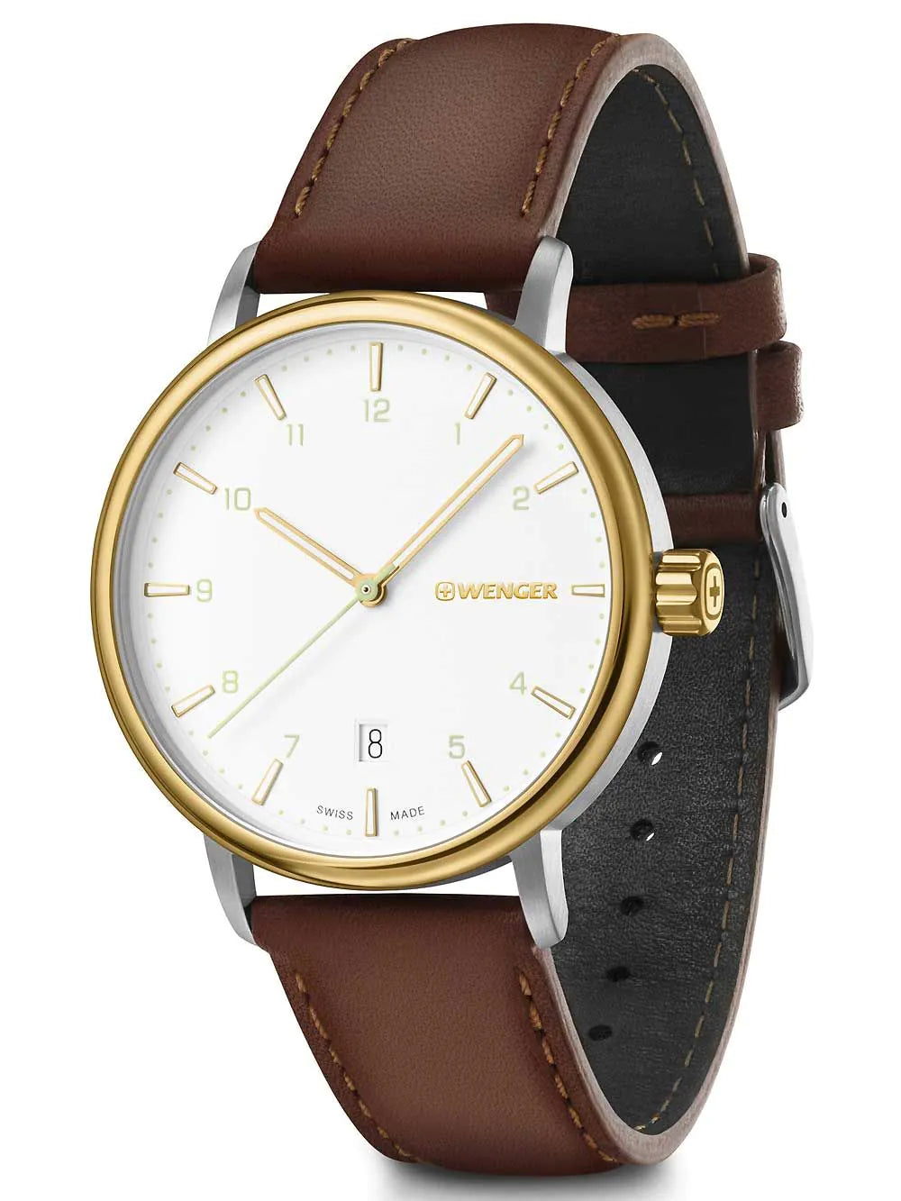 Wenger 01.1731.118 Urban Classic men`s 40mm 10 ATM