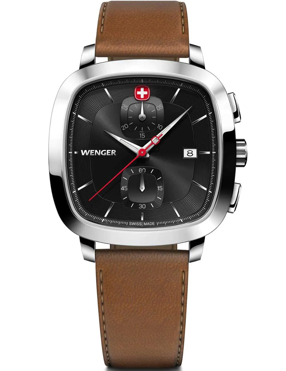 Wenger 01.1933.102 Mens Watch Vintage Classic Chronograph 40mm 5ATM