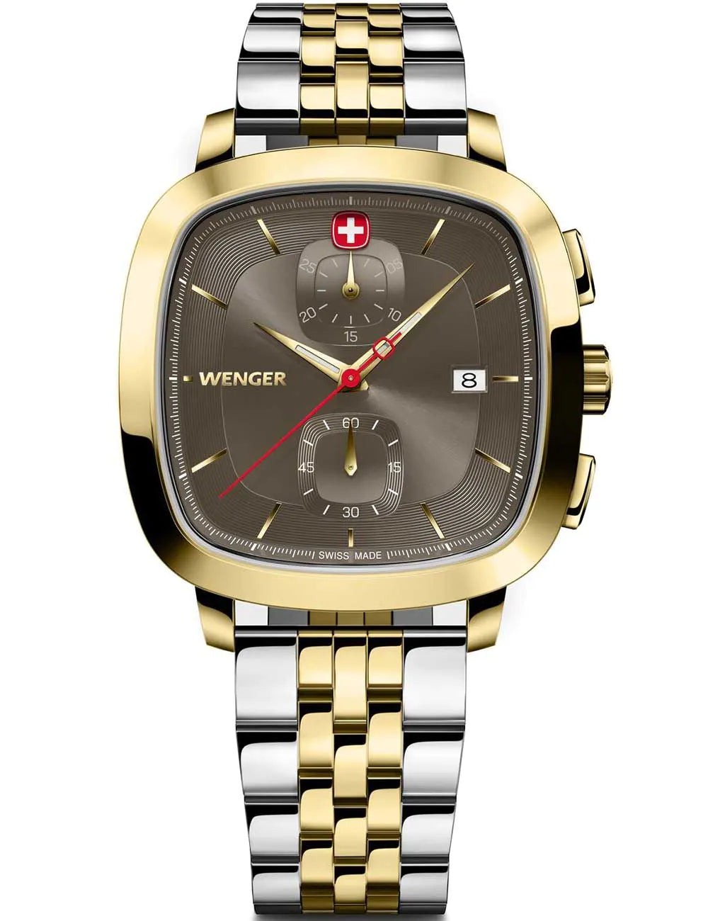 Wenger 01.1933.106 Mens Watch Vintage Classic Chronograph 40mm 5ATM