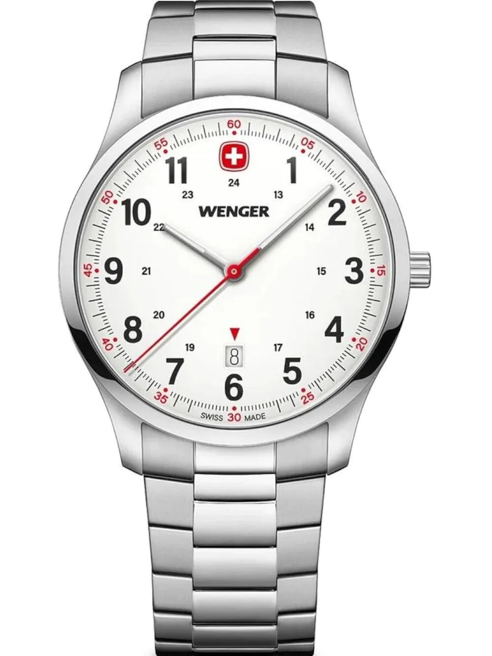 Wenger 01.1441.133 Mens Watch City Sport 42mm 5ATM