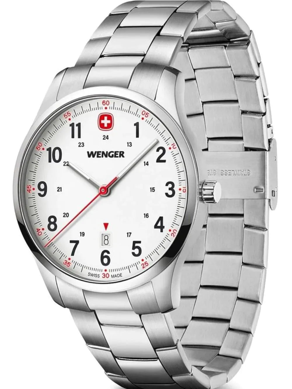 Wenger 01.1441.133 Mens Watch City Sport 42mm 5ATM