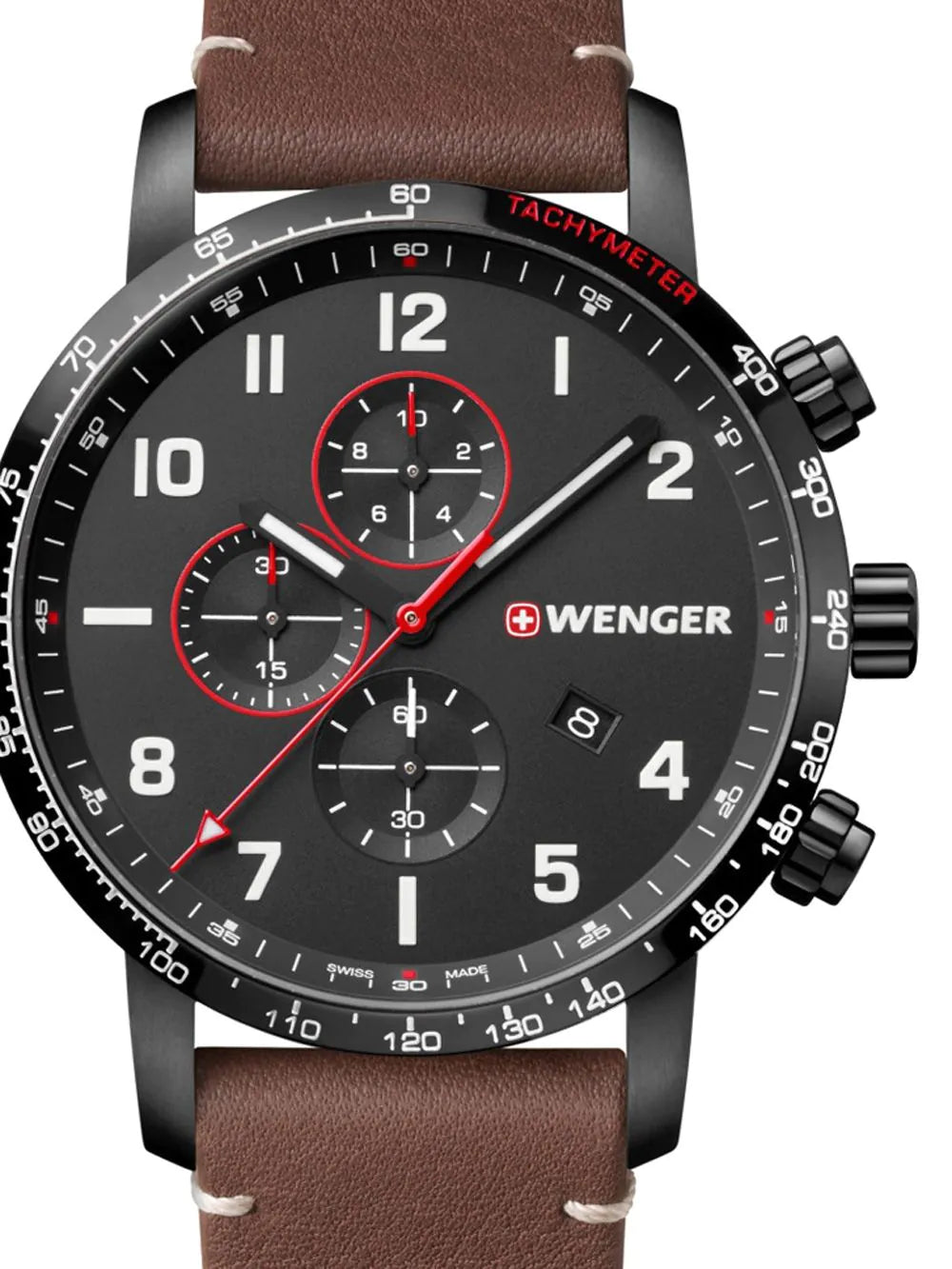 Wenger 01.1543.107 Attitude Chronograph Special Edition Mens Watch 44mm 10 ATM