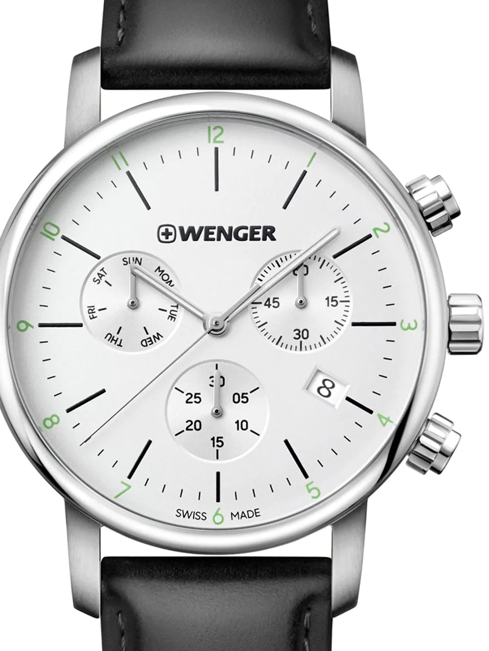 Wenger 01.1743.118 Urban Classic Chronograph Mens Watch 44mm 10ATM