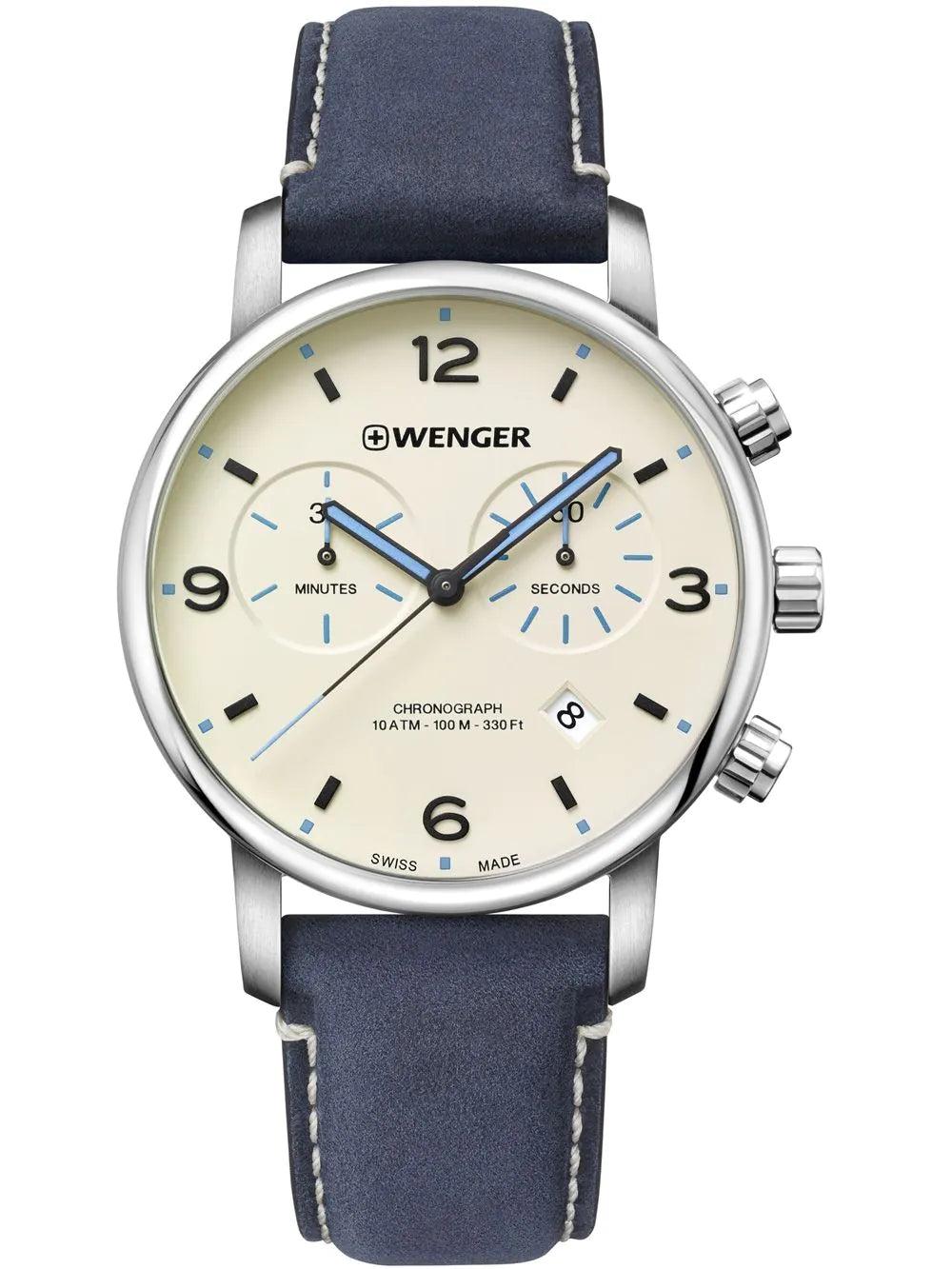 Wenger 01.1743.119 Urban Metropolitan Chronograph 44mm 10ATM