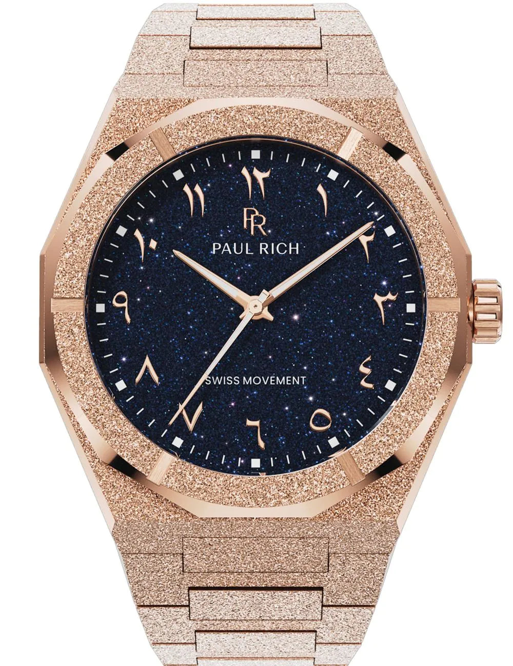 Paul Rich PR-45235 Mens Watch Frosted Star Dust II Sahara 43mm 5ATM